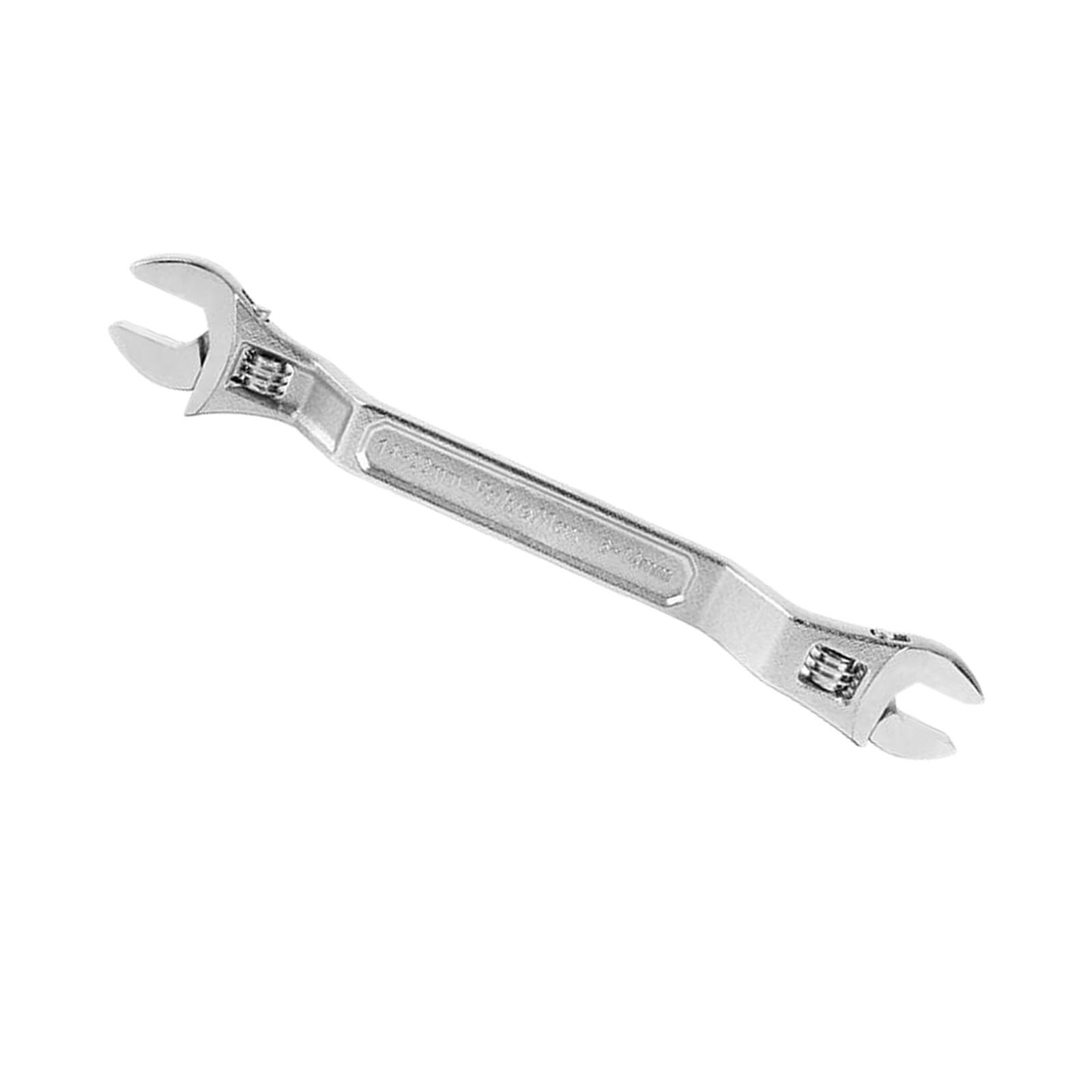 Double Head Adjustable Wrench 6mm to 22mm Multifunctional Flexible Spanner