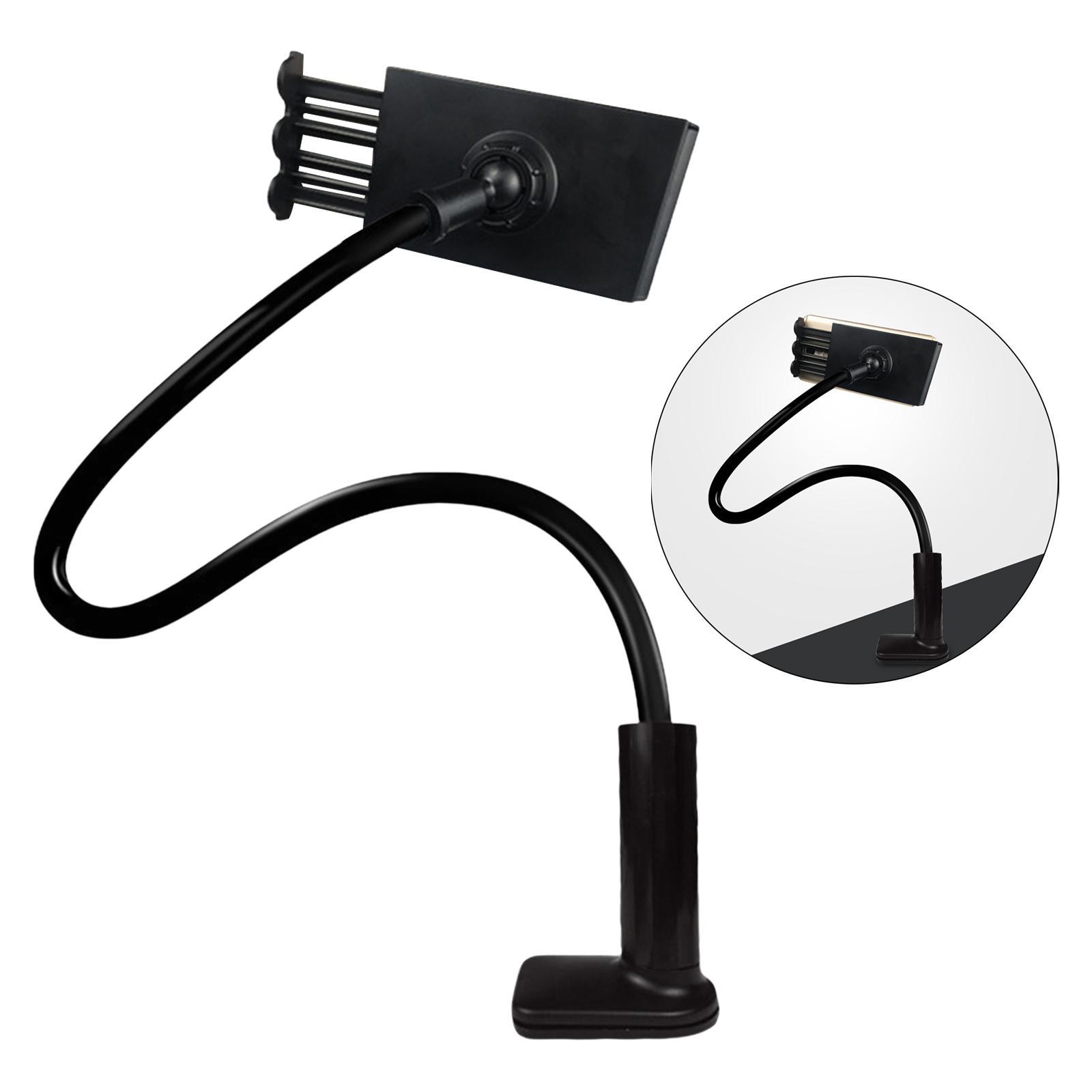Laptop Stand Adjustable Height 360 Rotating Black Stretch