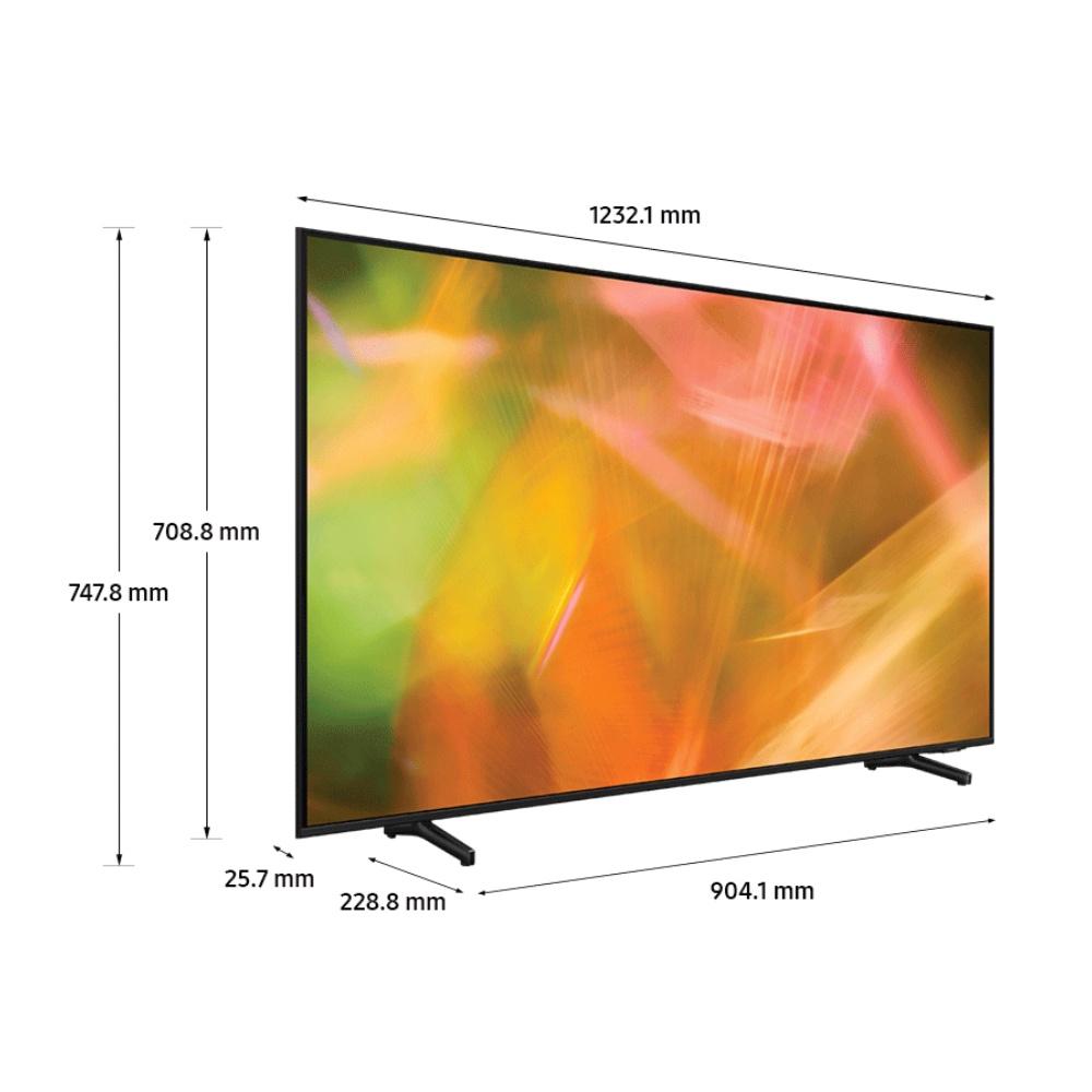 Smart TV Samsung Crystal UHD 4K 55 inch AU8100 2021 - Hàng chính hãng