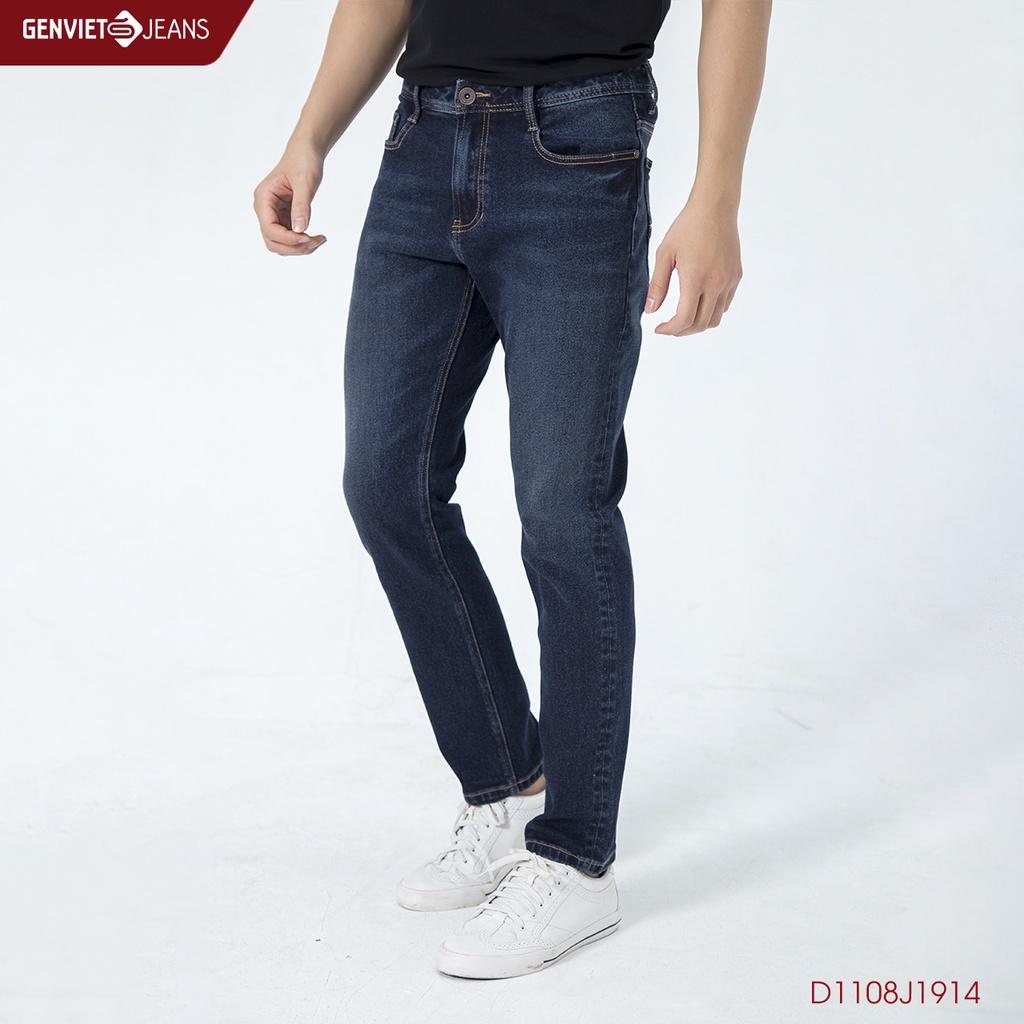 Quần Dài Jeans Nam Thời Trang GENVIET D1108J1914