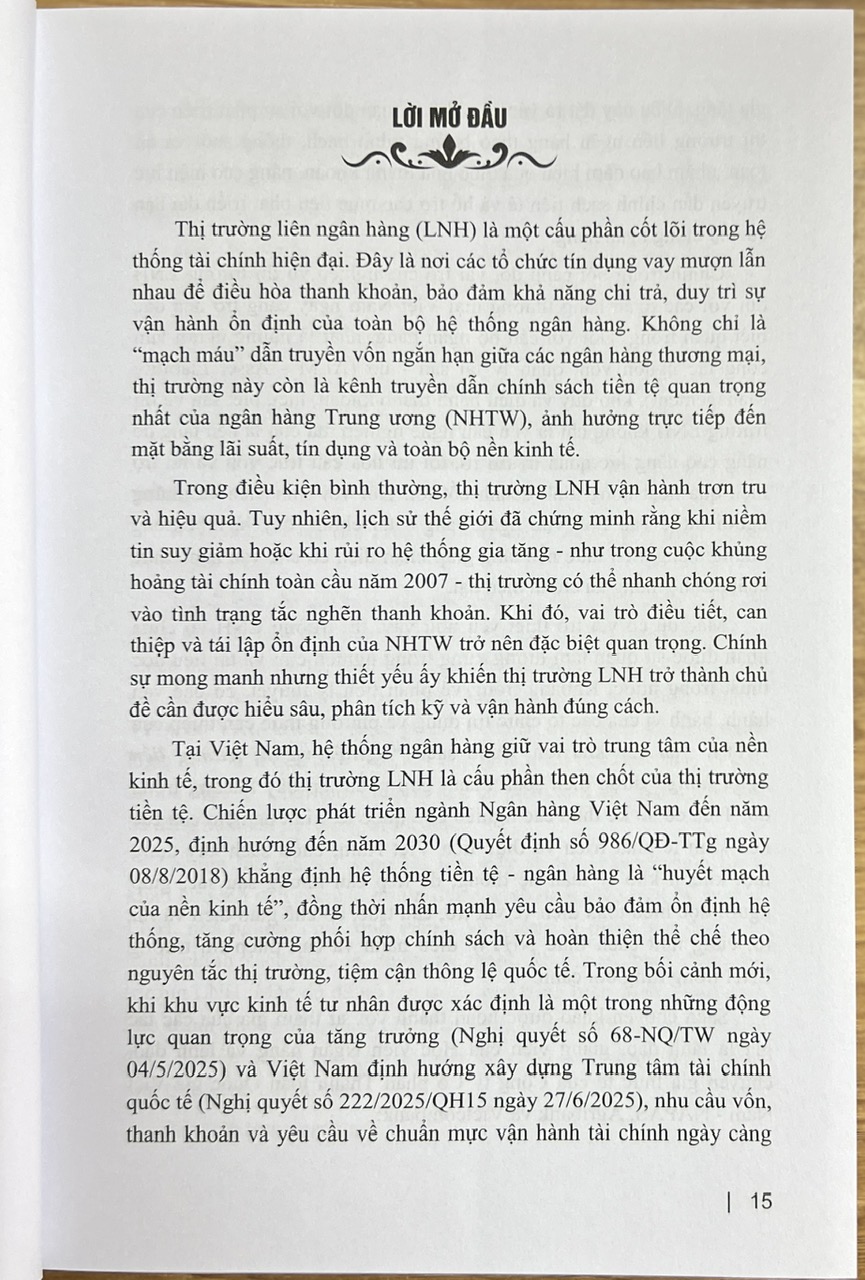 Sách Nghiệp Vụ Thị Trường Liên Ngân Hàng - Học Viện Ngân Hàng