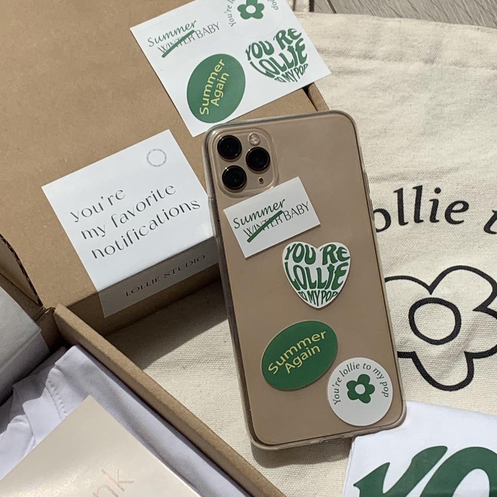 Bộ dán sticker trang trí LOLLIE STUDIO