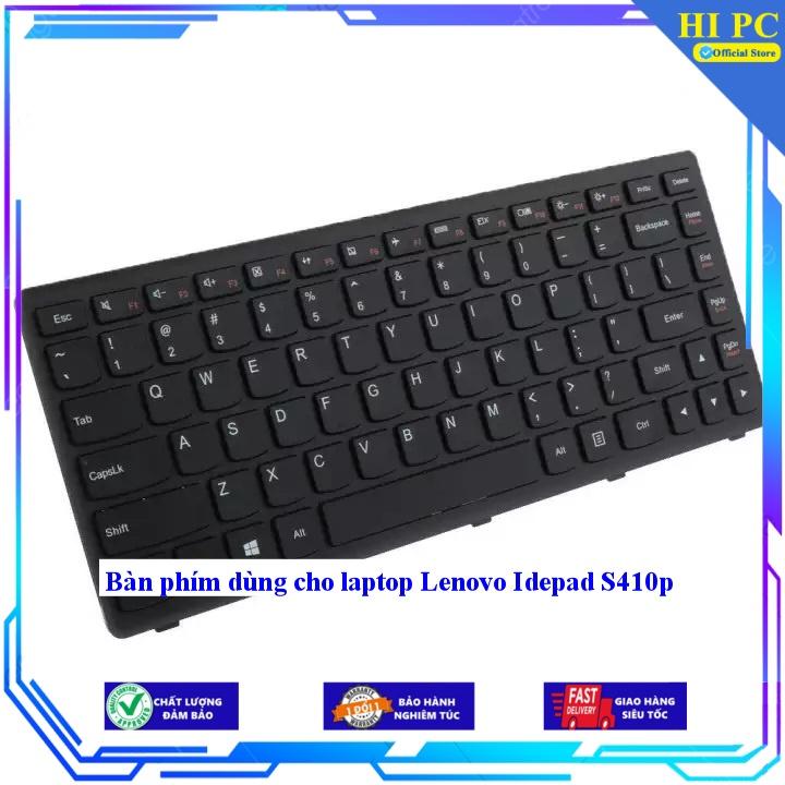 Bàn phím dùng cho laptop Lenovo Idepad S410p - Hàng Nhập Khẩu