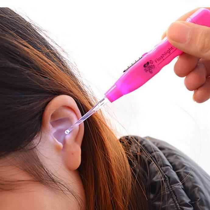 Dụng Cụ Lấy Ráy Tai An Toàn Dùng Được Cho Cả Người Lớn Và Trẻ Nhỏ - Lấy Ráy Tai Có Đèn