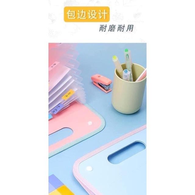 File Lưu Hồ Sơ, Túi Đựng Tài Liệu 12 Ngăn Siêu Gọn Gàng Và Tiện Dụng