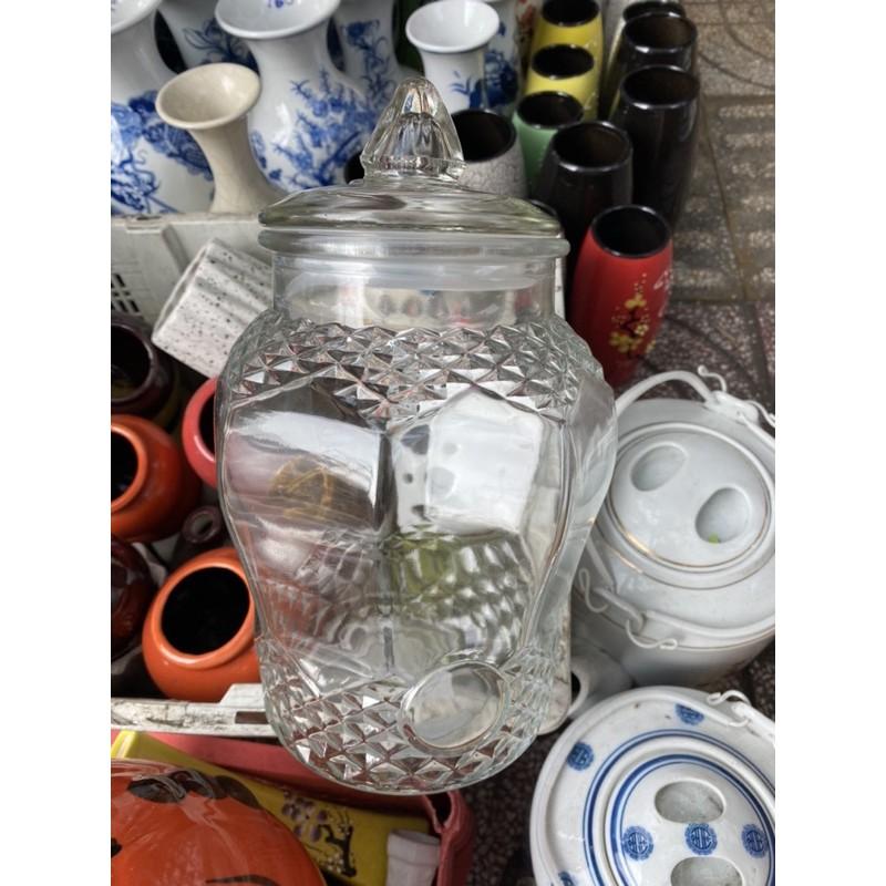 Bình ngâm thủy tinh kim cương đủ size