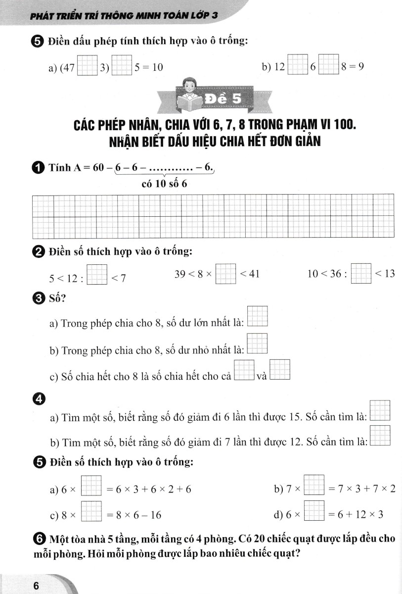 Phát Triển Trí Thông Minh Toán Lớp 3 (Biên Soạn Theo Chương Trình Giáo Dục Phổ Thông Mới - ND)