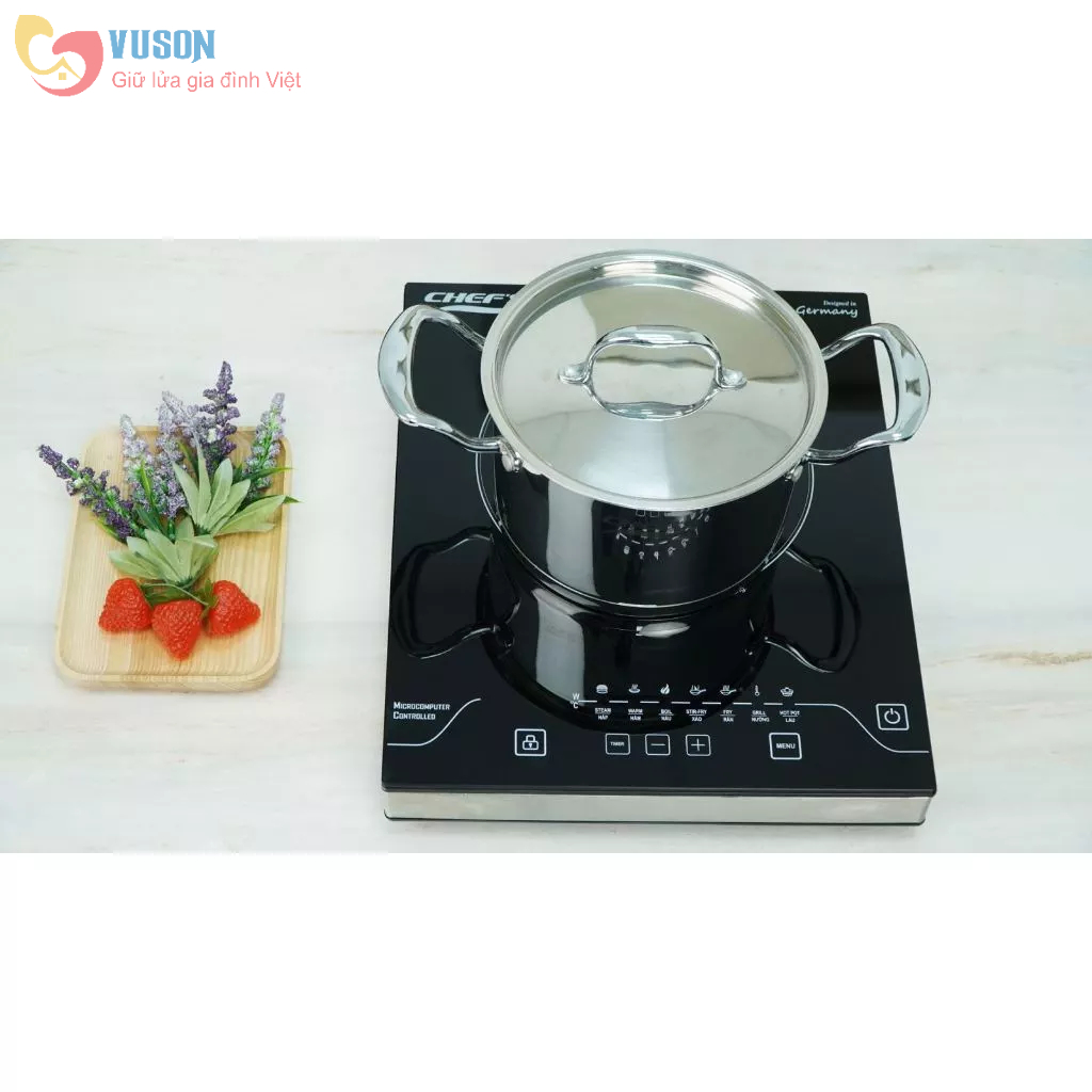 Bếp từ đôi Chefs IH2000- Hàng chính hãng