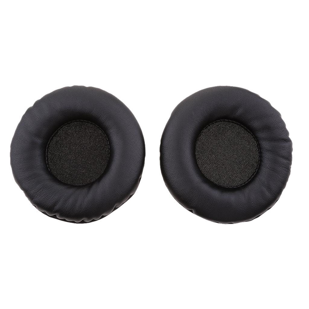 4pcs 80mm Replacement Cushion Foam Ear Pad Sponge for Headphones 8cm 3.15"