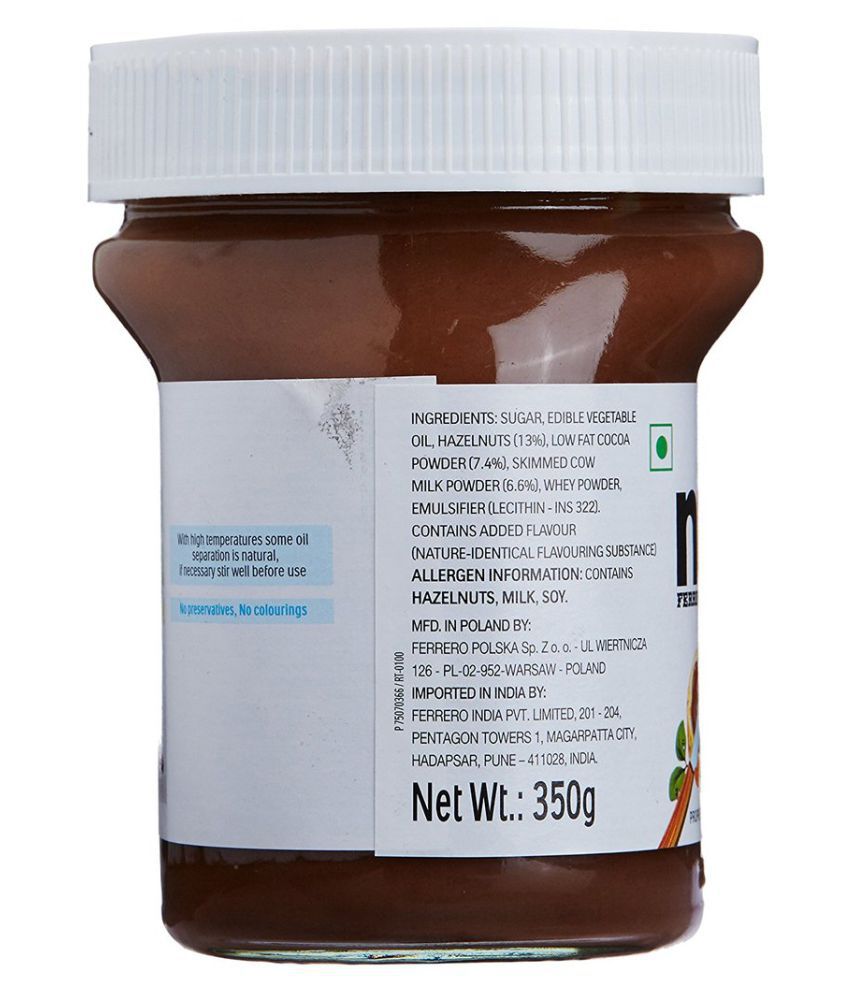 Mứt Chocolate Hạt Dẻ Nutella Spread 350gr