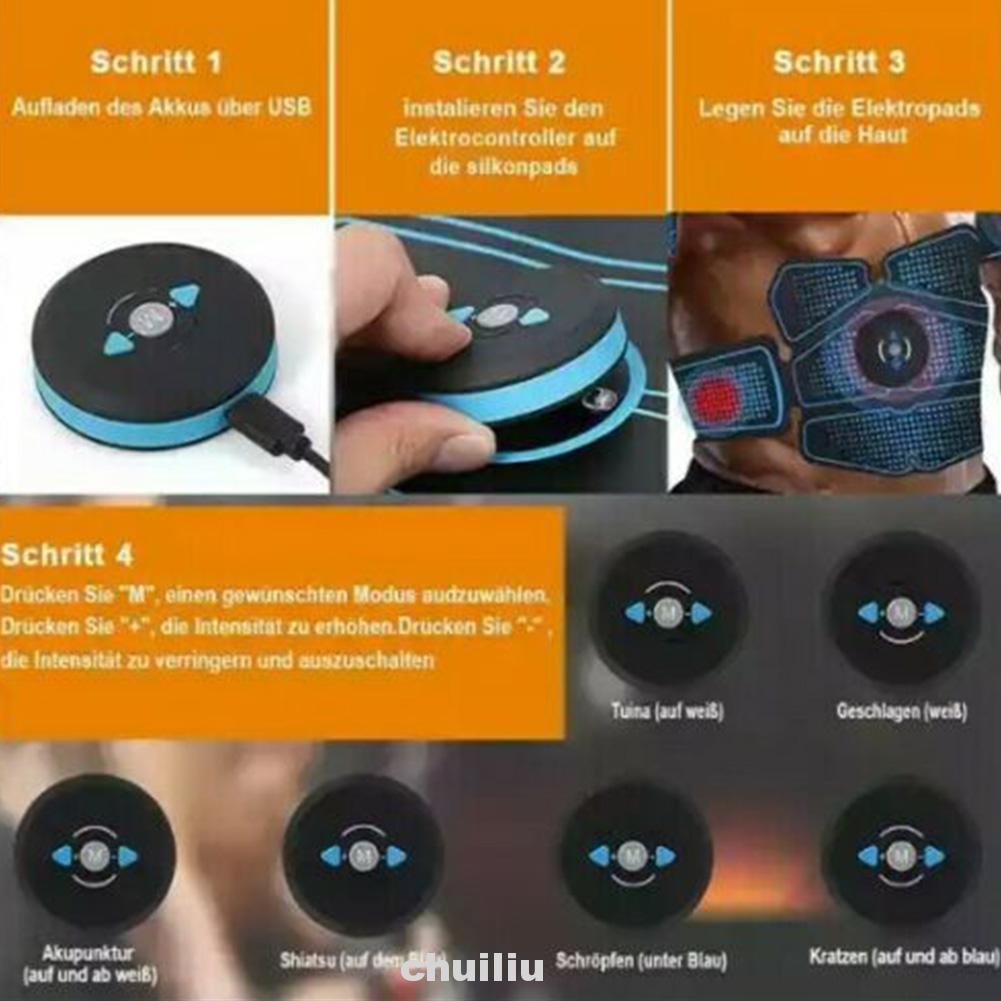 Miếng dán luyện tập cơ tay có thể sạc lại tiện dụng