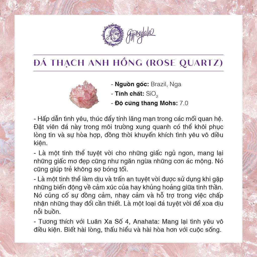 Dây Chuyền Bliss Thạch Anh Hồng SP004323 Gypsy.lala