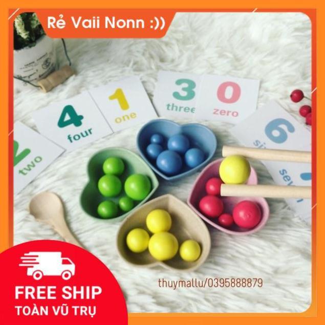 Bộ đồ chơi tập gắp cho bé