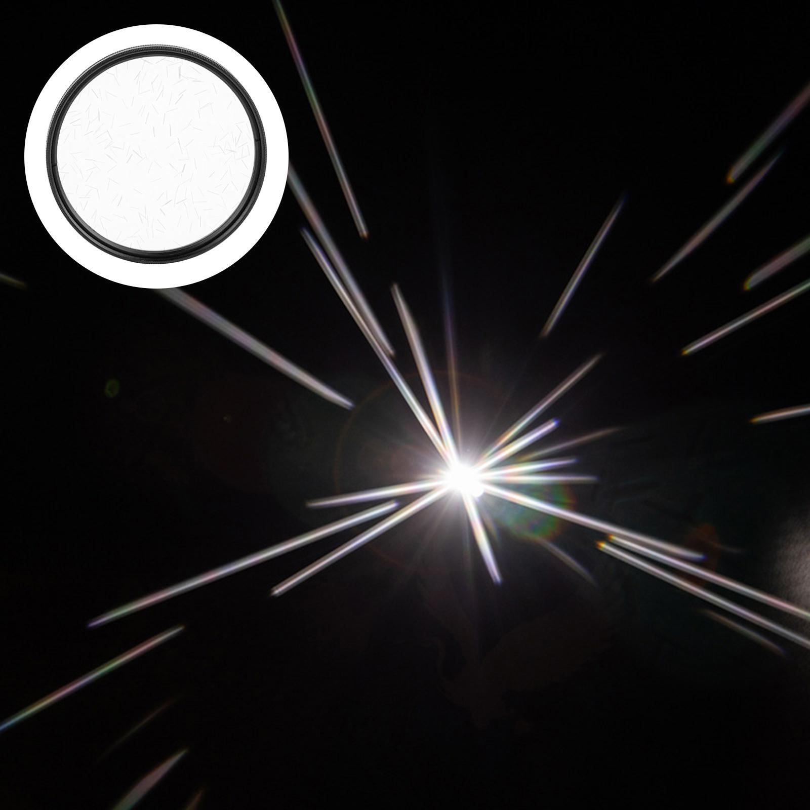 Starlight Effect Filter Special Effects Filter for DSLR Cameras Recording