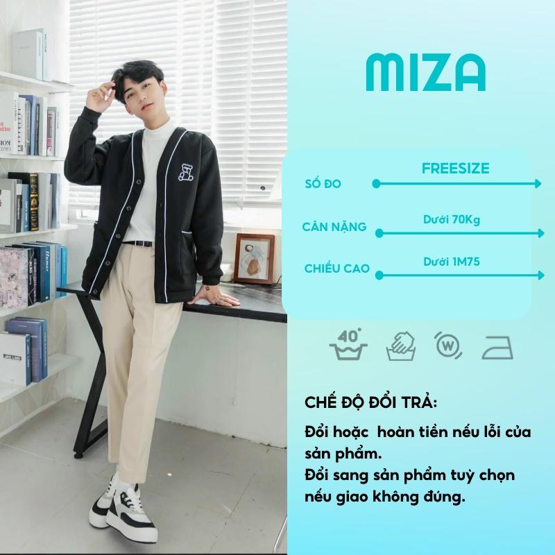 Áo cardigan nam nữ unisex khoác gió jacket dù 2 lớp cúc bấm form rộng local brand ulzzang phong cách hàn quốc đep Gấu