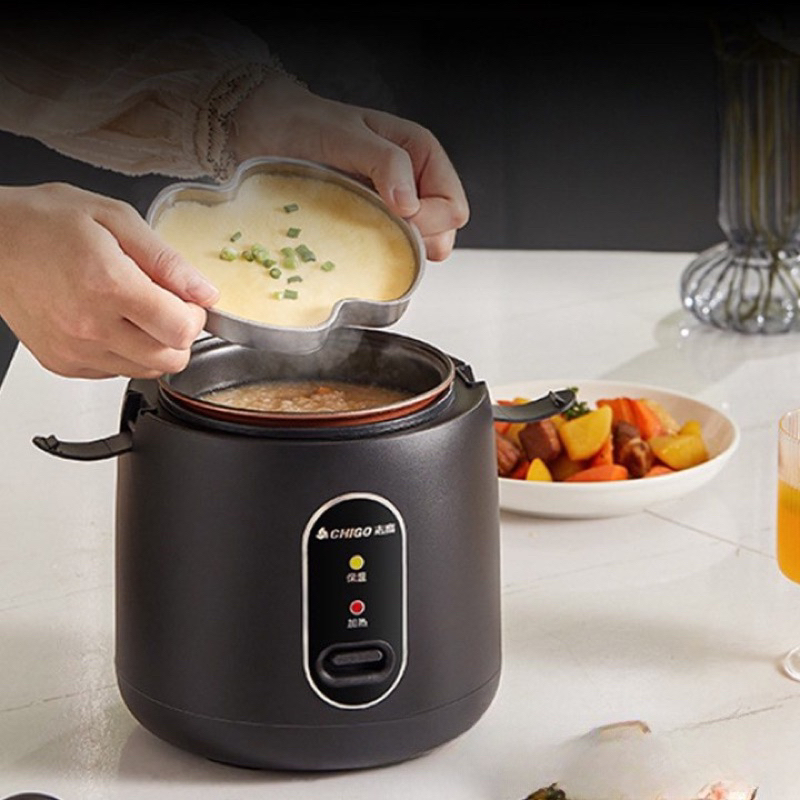 NỒI CƠM ĐIỆN MINI CHIGO 1.2L GIA ĐÌNH - JL - HÀNG CHÍNH HÃNG
