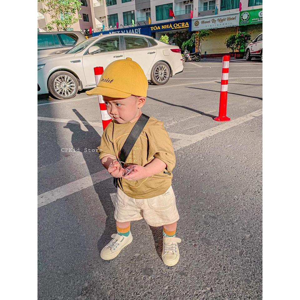 AK01 ÁO HOODIE TRẺ EM - CPKID - NGẮN TAY BAO CHẤT CHO BÉ - THỜI TRANG TRẺ EM PHONG CÁCH HÀN QUỐC