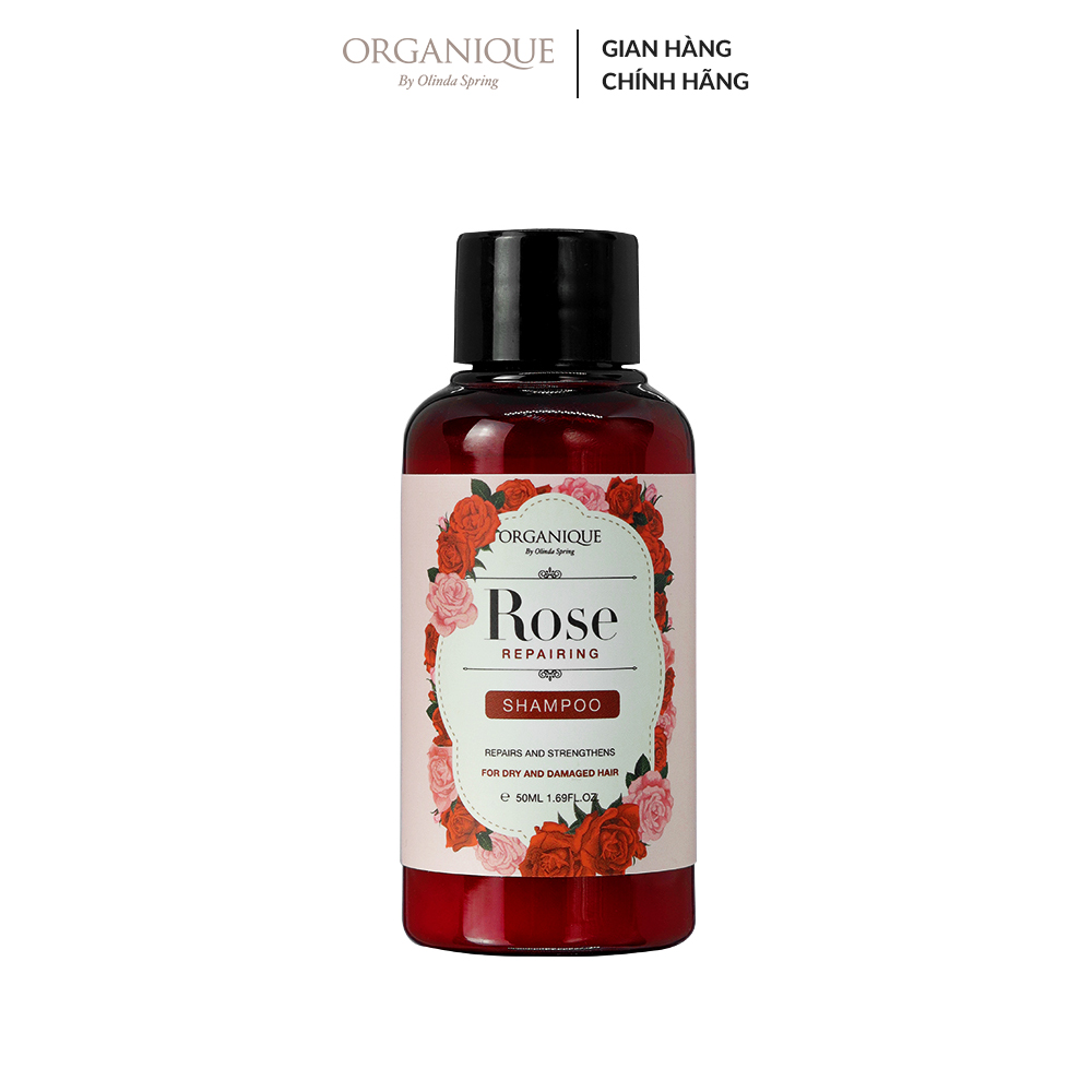 Dầu gội phục hồi hoa hồng Rose Repairing Shampoo 50ml