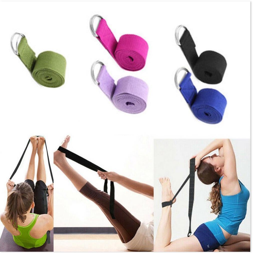 1m83 và 2m5 Dây Đai Tập Yoga Nature Yoga’mat (1.83 mét