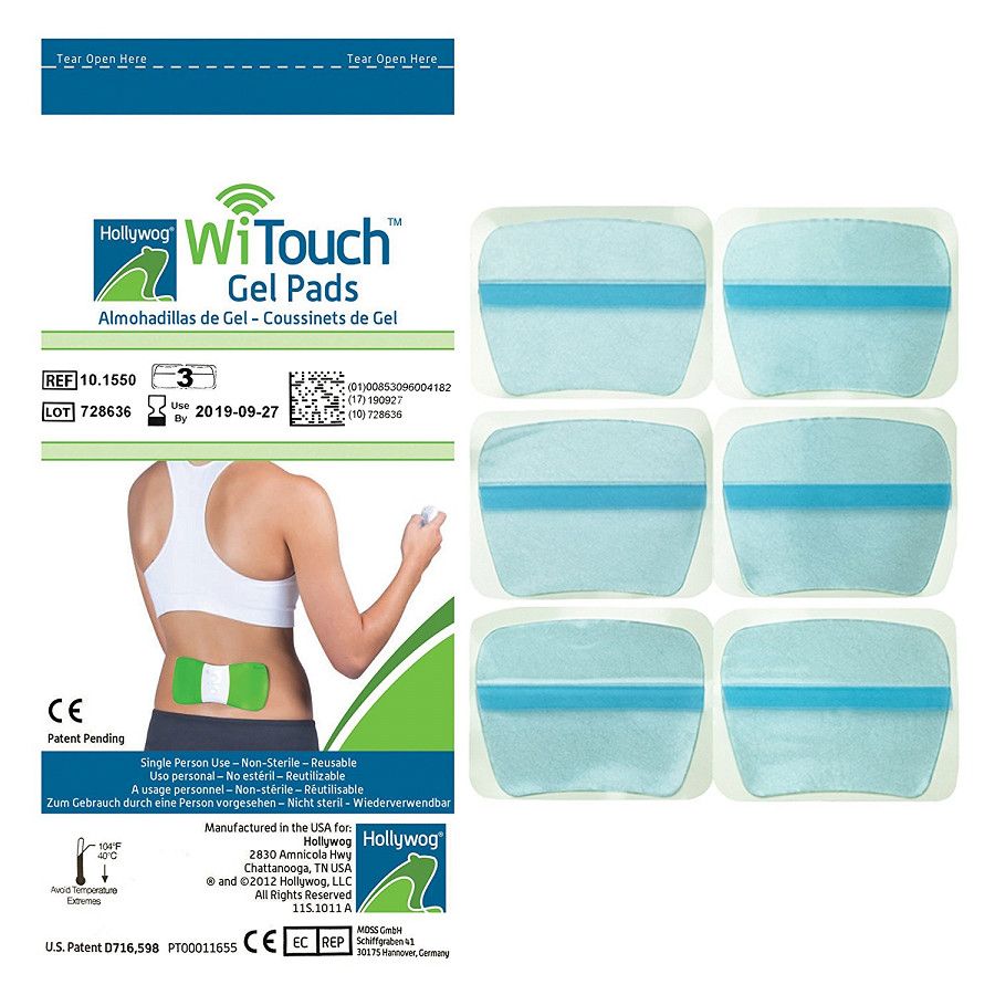 Combo 3 cặp miếng dán điện cực Hollywog WiTouch Pro Gels