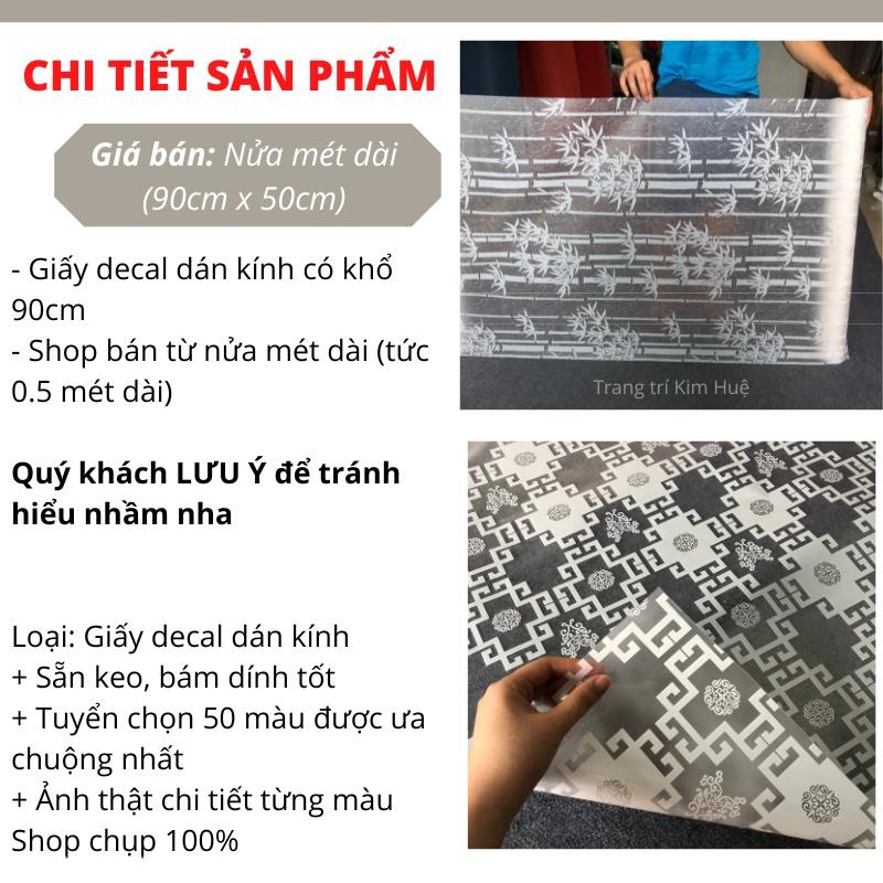 Giấy dán kính 3d cửa sổ decal dán kính mờ chống nắng miếng decan dán che nắng cửa kính