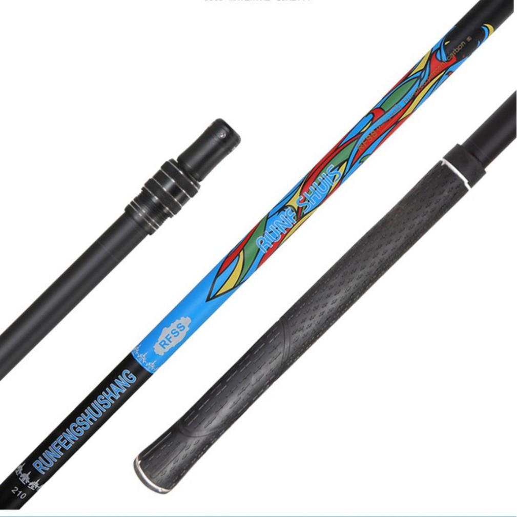 Cán và Mặt Vợt Cá Carbon 35cn - 40cm- 45cm vành tròn chuyên dụng câu đơn câu đài