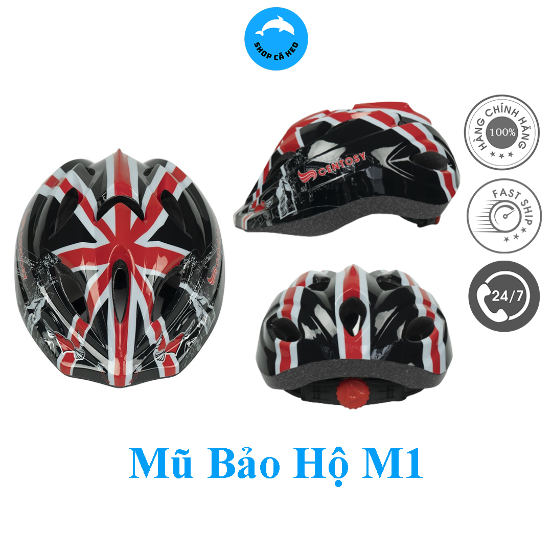 Mũ Bảo Hiểm Trẻ Em M1 Centosy Giá Tốt Bảo Vệ Đầu Khi Bé Tập Thể Thao, Đi Xe Đạp