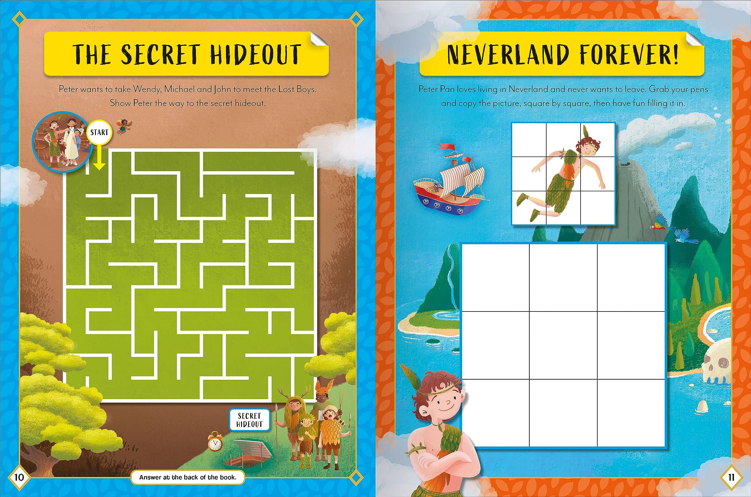 Sách ngoại văn: Sticker Activity Books - Peter Pan