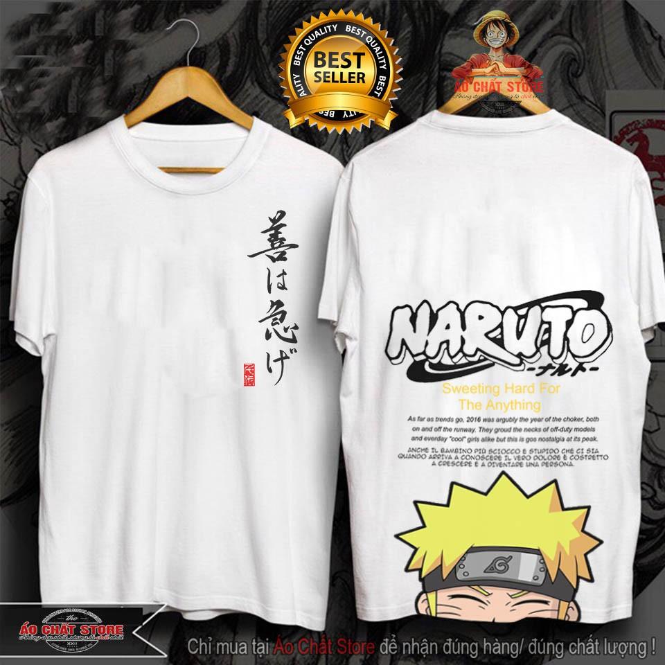 Áo Kakashi Thư Pháp Cực Đẹp | BST Áo Thun Naruto Đẹp NT04