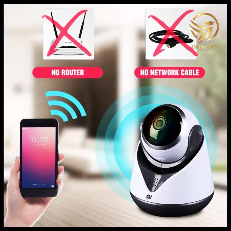 Camera IP Wifi  trong nhà Carecam 18Y5 2.0MPX Full HD hồng ngoại chống trộm hàng chính hãng