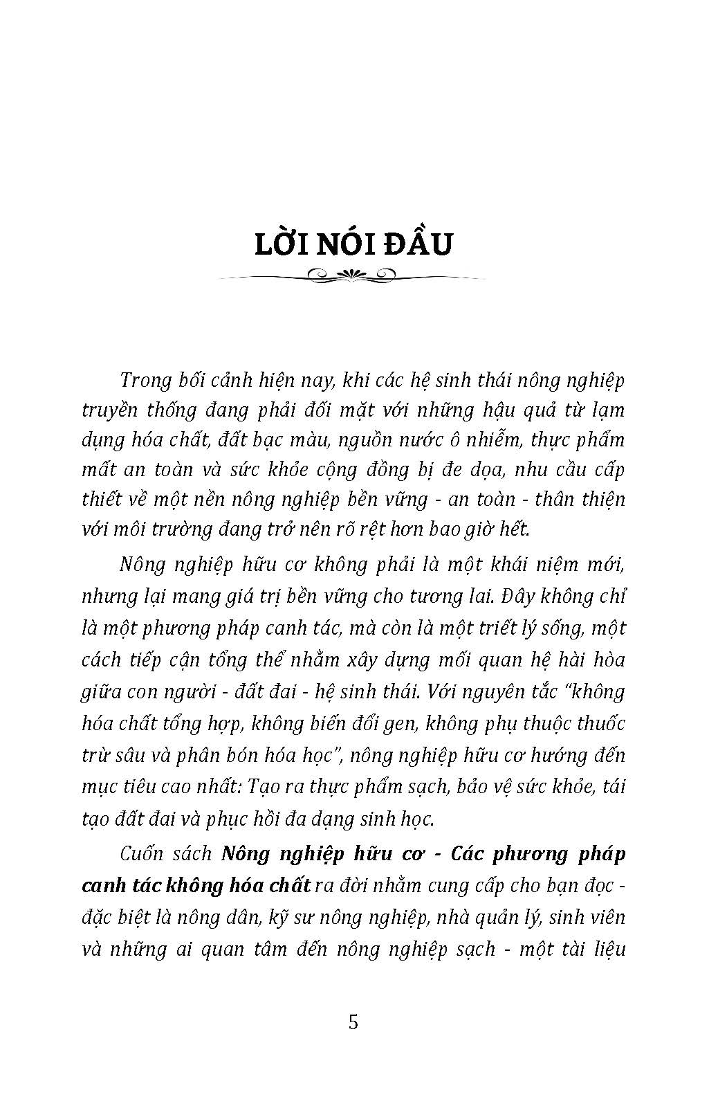 Nông Nghiệp Hữu Cơ - Các Phương Pháp Canh Tác Không Hóa Chất