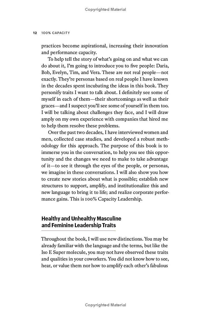 Sách ngoại văn: 100% Capacity - The End Of Gender Balance As We Know It Paperback