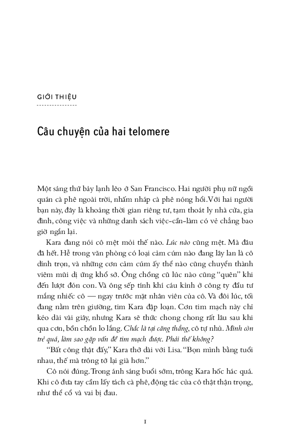 Hiệu Ứng Telomere - Giải Pháp Đột Phá Để Sống Trẻ, Khỏe Và Ngăn Ngừa Lão Hóa