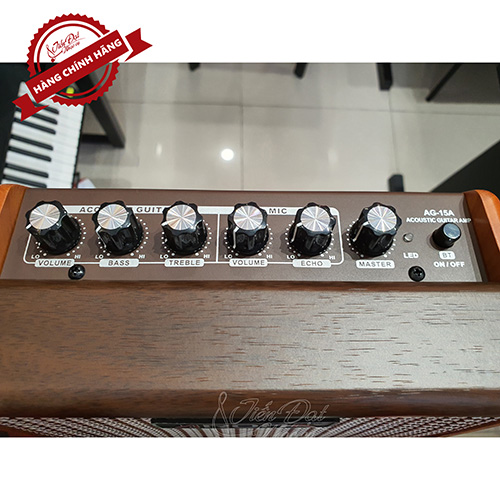 Ampli Guitar Acoustic Aroma AG10A, AG15A, AG26A - Hàng Chính Hãng