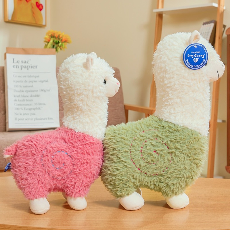 Thú nhồi bông lạc đà ALPACA - Quà tặng gấu bông lạc đà siêu dễ thương - Size từ 28cm đến 65cm - Gối ôm mềm mịn cho bé