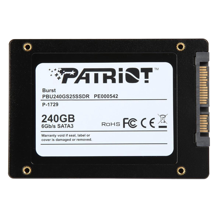 Ổ Cứng SSD Patriot Burst 240GB - Hàng Chính Hãng