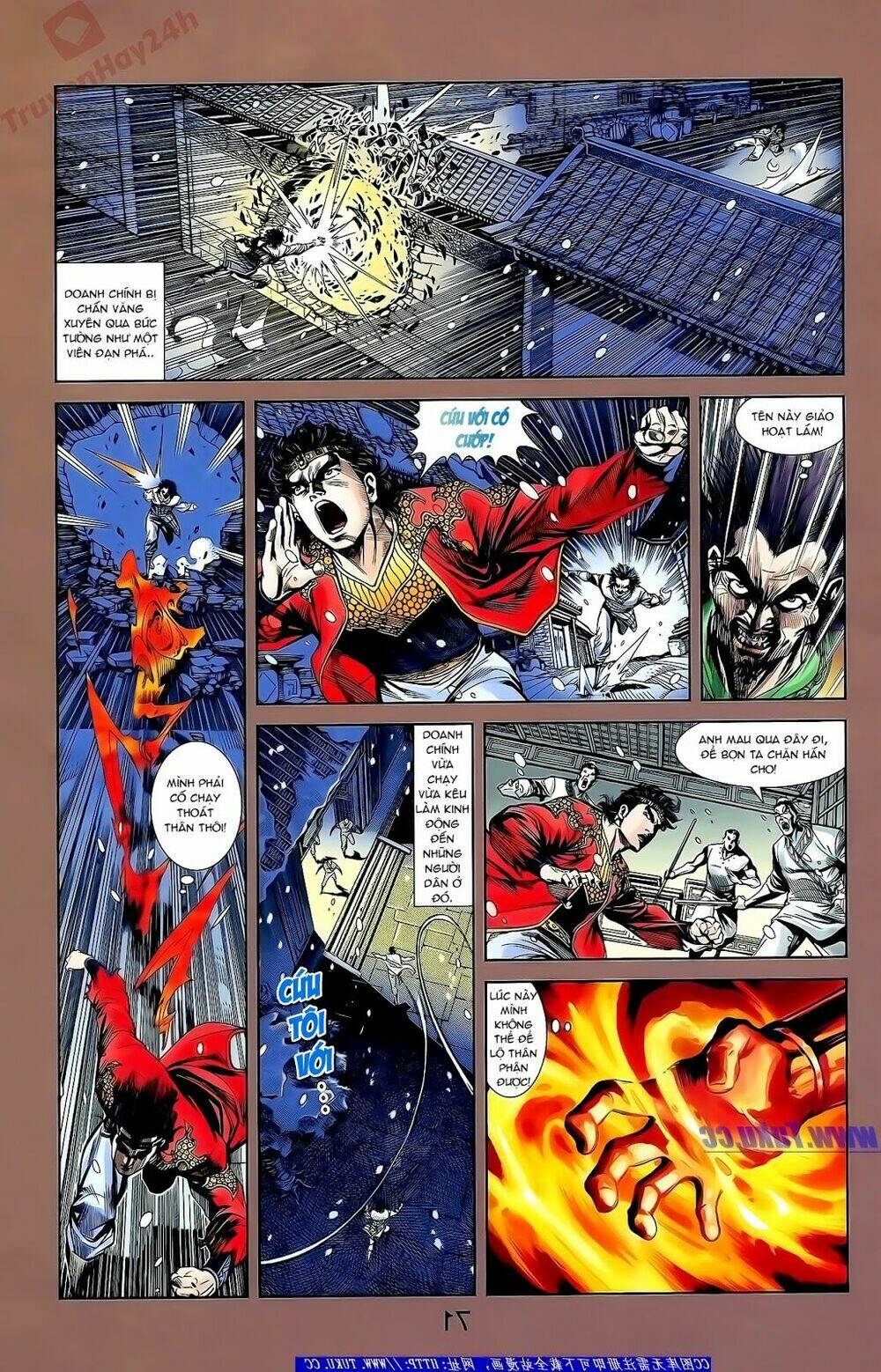 thiên tử truyền kỳ 2 - tần vương doanh chính chapter 52 9