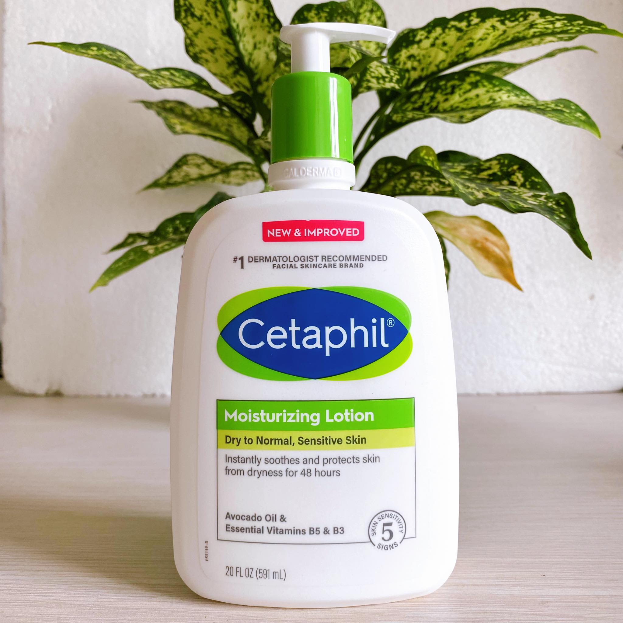 Sữa dưỡng ẩm toàn thân Cetaphil Moisturizing Lotion 591ml chai có vòi