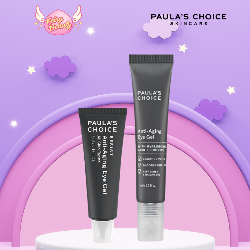 Kem mắt chống lão hóa, giảm thâm kèm đầu massage Paula's Choice Resist Anti-Aging Eye Gel (Mã 2140)