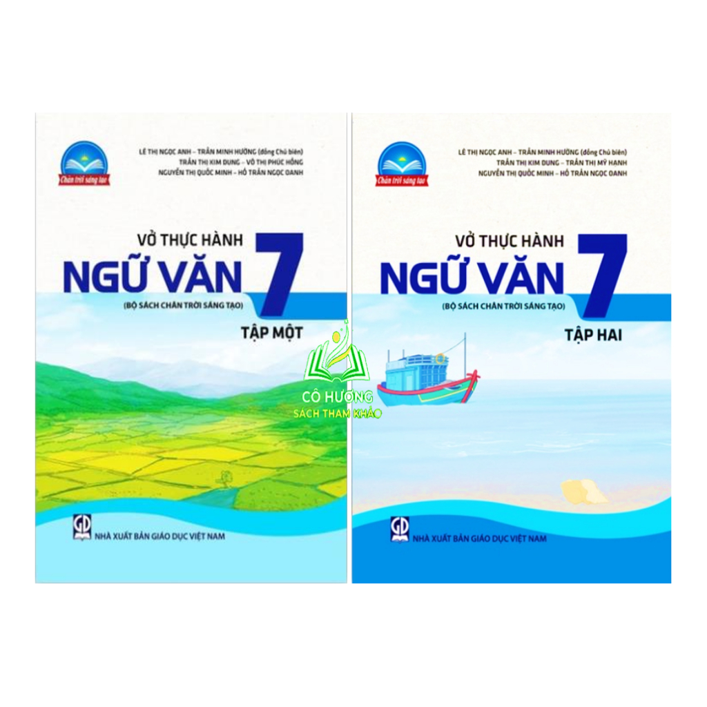 Sách - Combo vở thực hành ngữ văn 7 - tập 1 + 2 ( Bộ sách Chân trời sáng tạo )