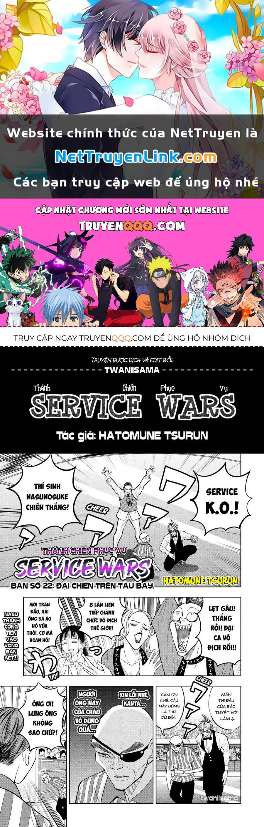 service wars - thánh chiến phục vụ chapter 22 1