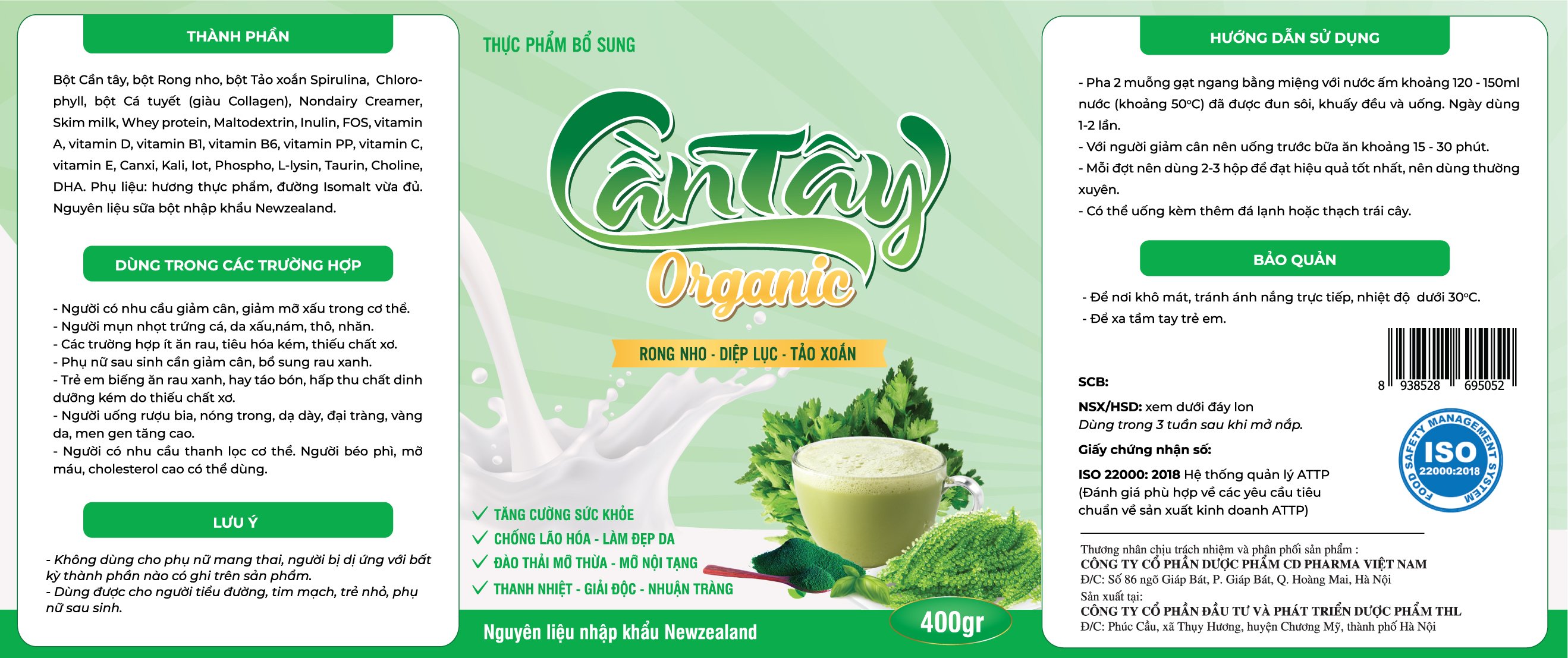 Cần tây Organic