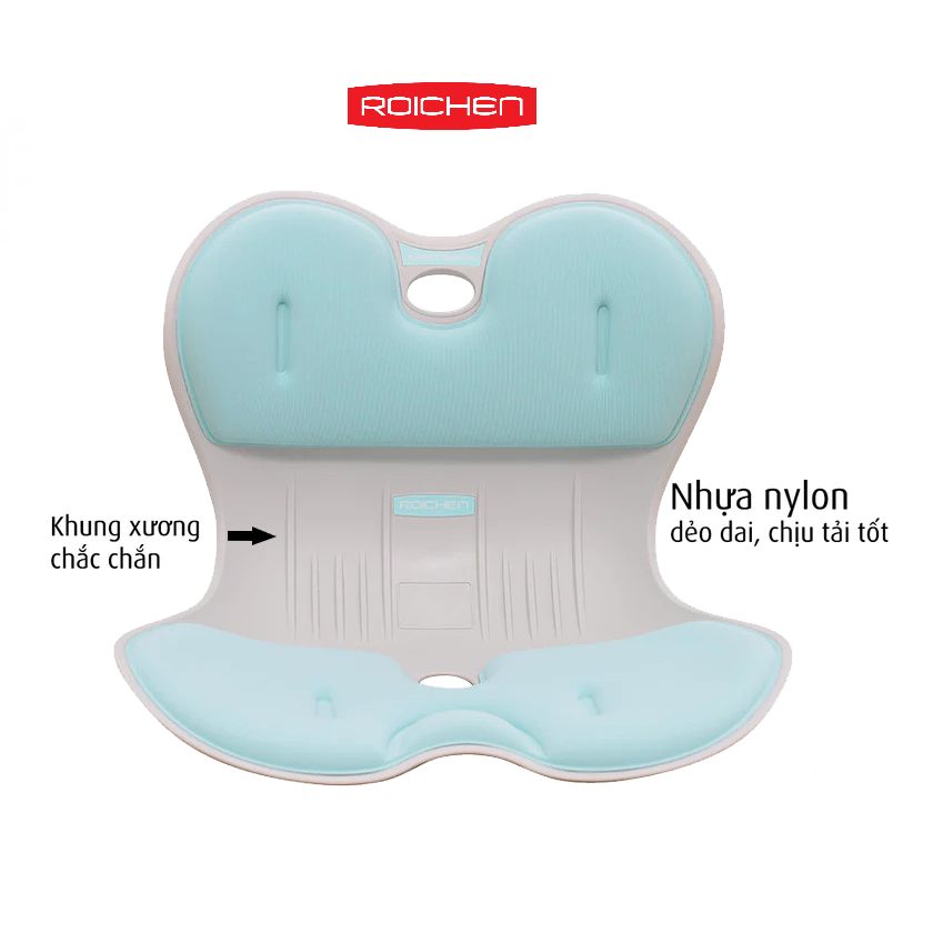 [Mình Ngọc_Chi phí thấp nhất _Ghế Roichen] Ghế  chỉnh dáng ngồi đúng Roichen Hàn Quốc, Ghế dành cho Nam Màu Xanh Dương