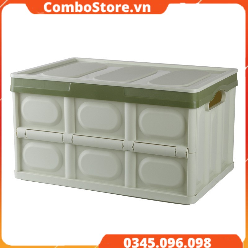 Thùng đựng đồ ô tô xe hơi - gấp gọn đa năng 56 lít - loại trung cấp