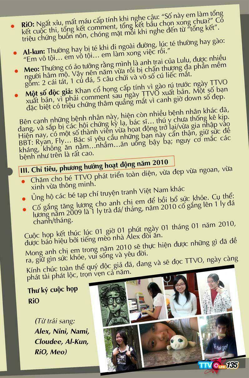 tạp chí truyện tranh việt nam online - ttvo chapter 5 135