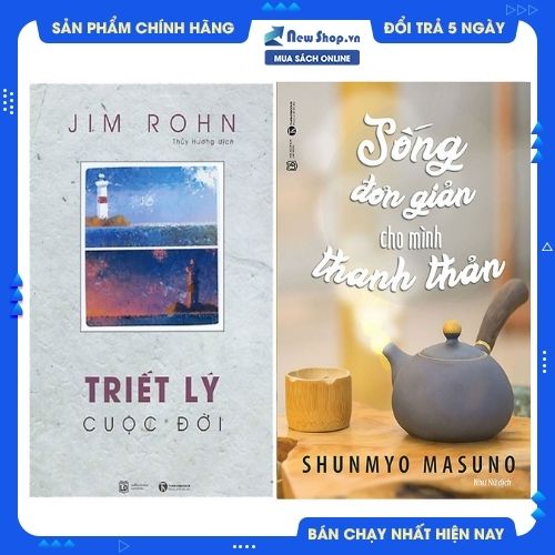 Combo Sống Đơn Giản Cho Mình Thanh Thản + Triết Lý Cuộc Đời