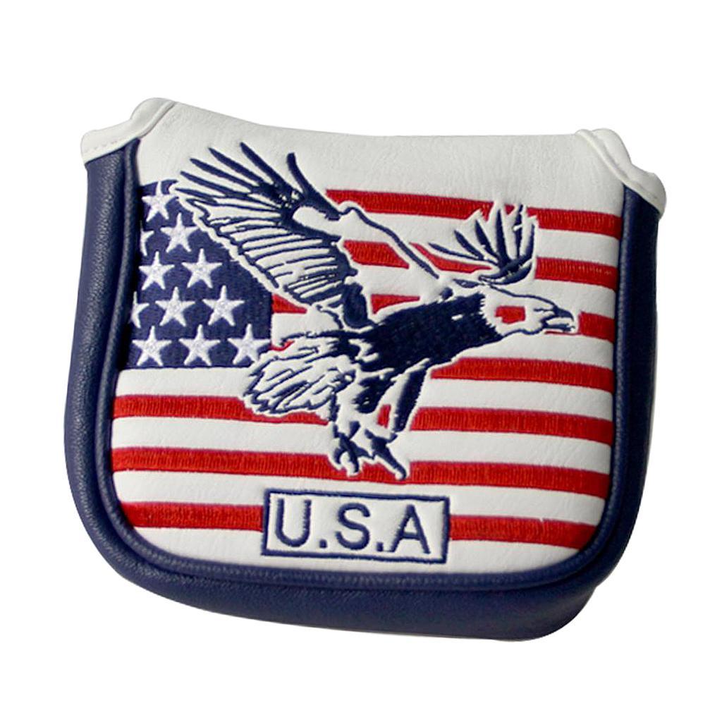Waterproof Golf Club Head Cover Square Golfer Headcover Center Putter Covers