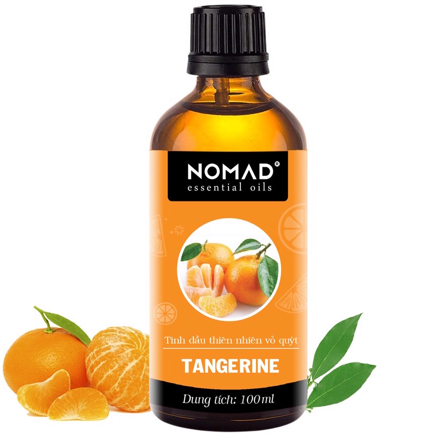 Tinh Dầu Thiên Nhiên Hương Quýt Tươi Nomad Essential Oils Tangerine 50ml