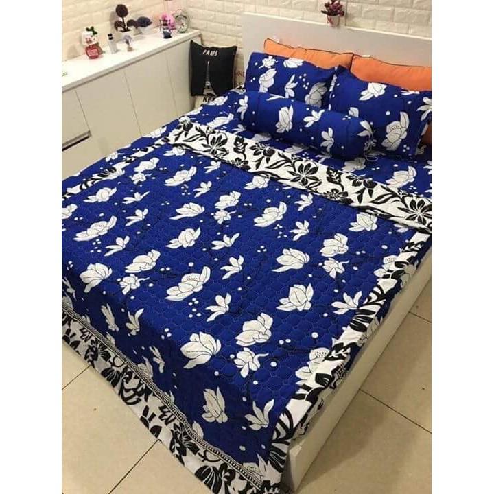 BỘ CHĂN GA COTTON POLY TRẦN BÔNG