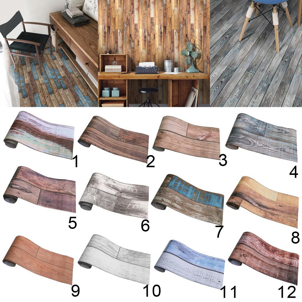 Waterproof Adhesive Tile Floor Decal Kitchen Bathroom Wall Sticker Decor